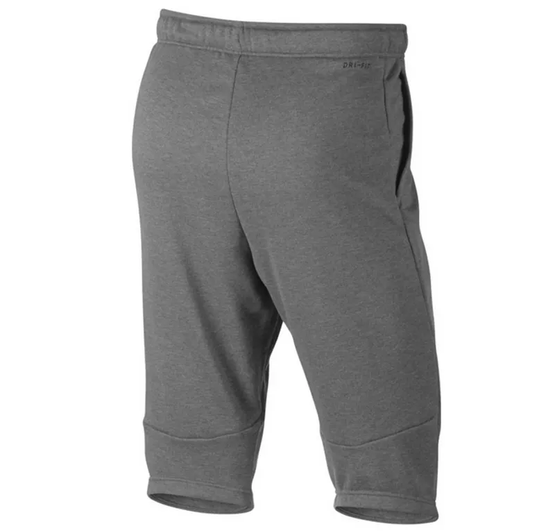 Nike Dry Men's Fleece Training Shorts Grey-2